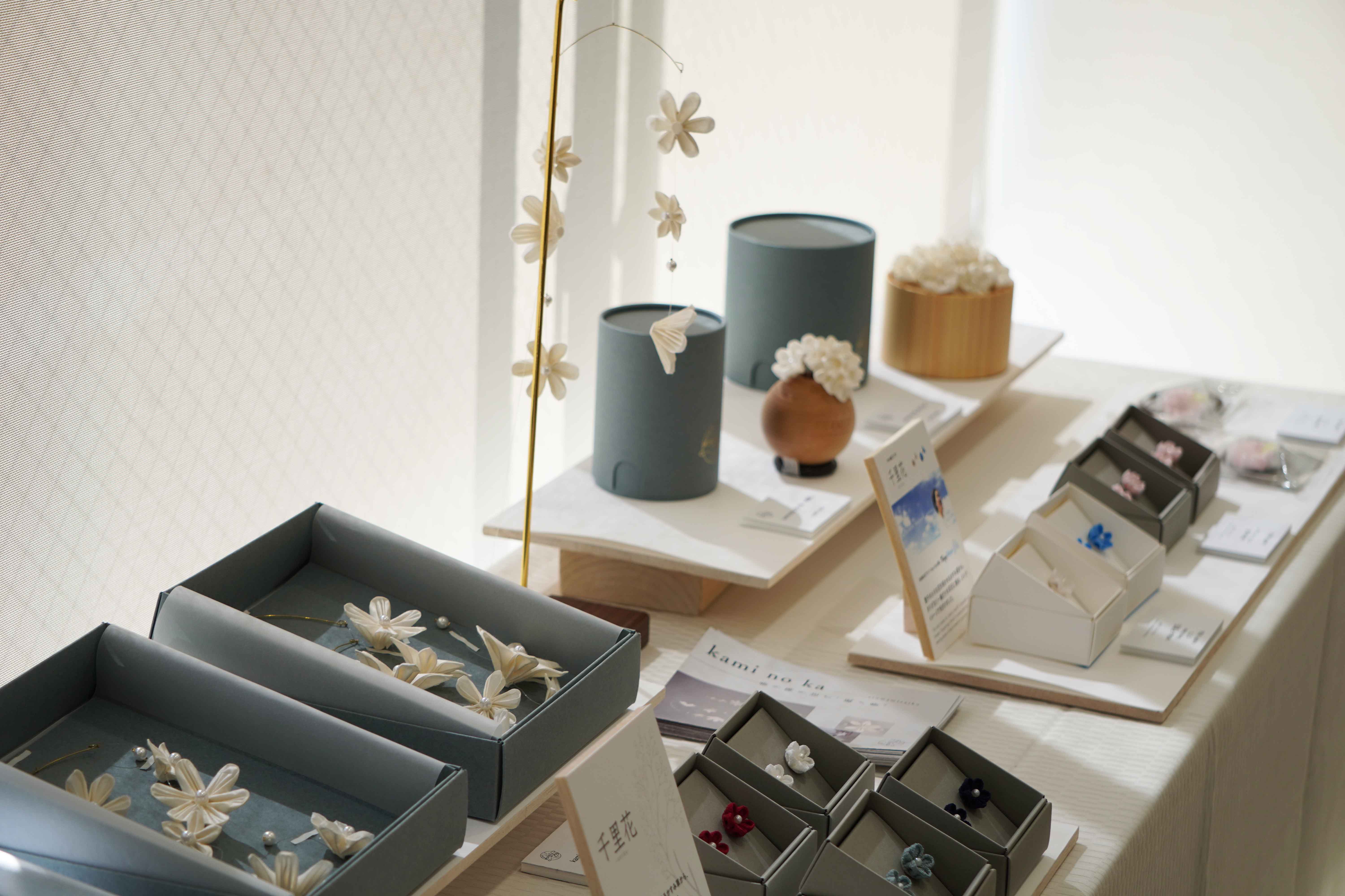 『見て、触れて、聞いて、学ぶ！JAPANISM 日本文化体験フェス～SAKURA～』つまみ細工展示
